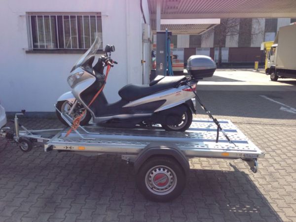 Mototrrad Transporter Klein Gebremst Deyring Anhaenger Img 2134